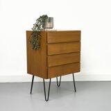 Commode en teck d'Omann Jun, années 1960