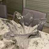 Daum tulip crystal vase