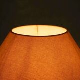 Vintage wooden table lamp from the 1960s.
