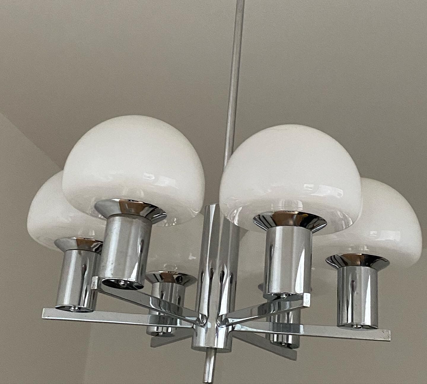 Lustre à 6 feux des années 70
