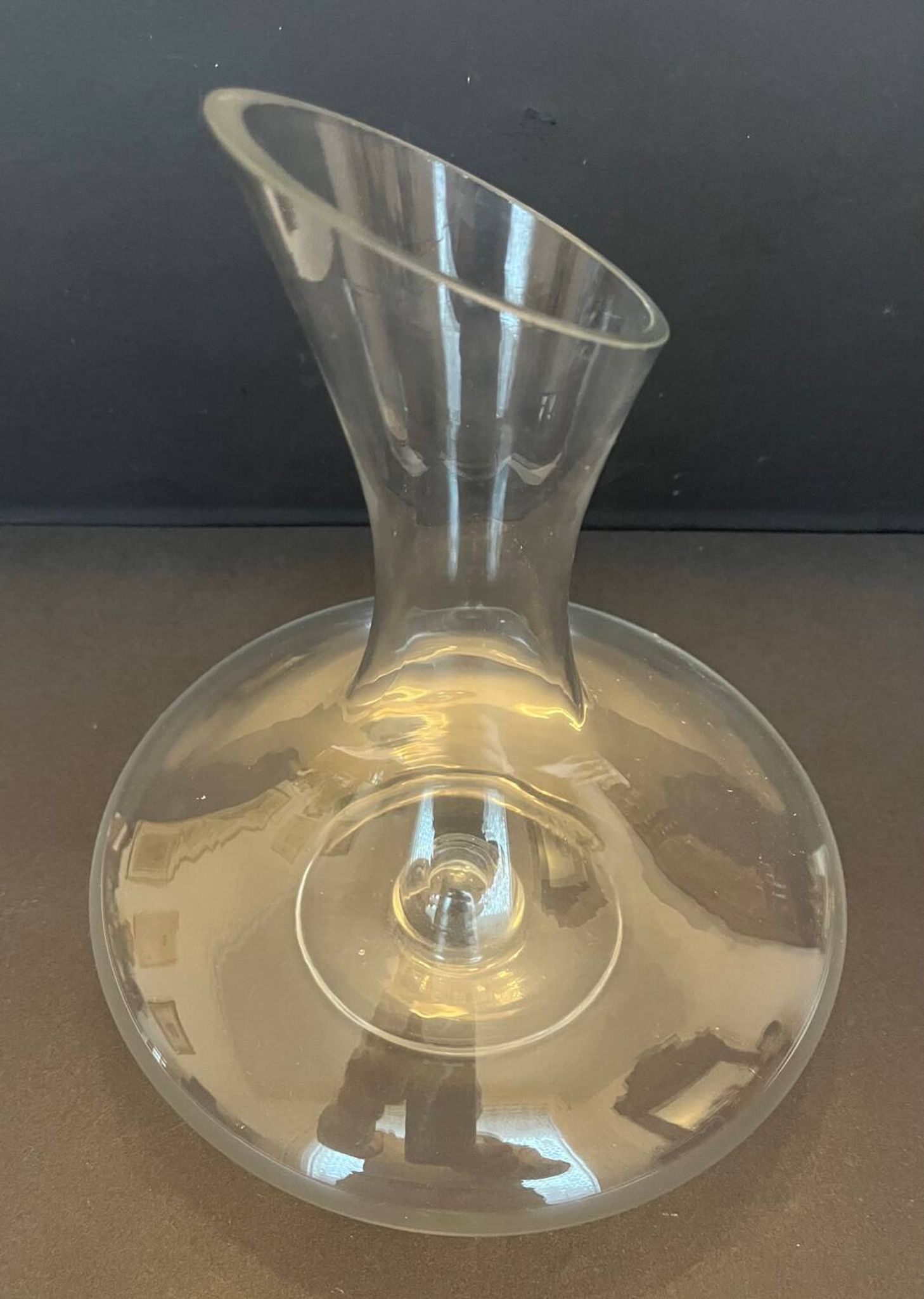 Carafe à décanter en verre