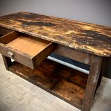 Table old zinc roofer
