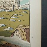 Lithograph by Henri Rivière Le Vent