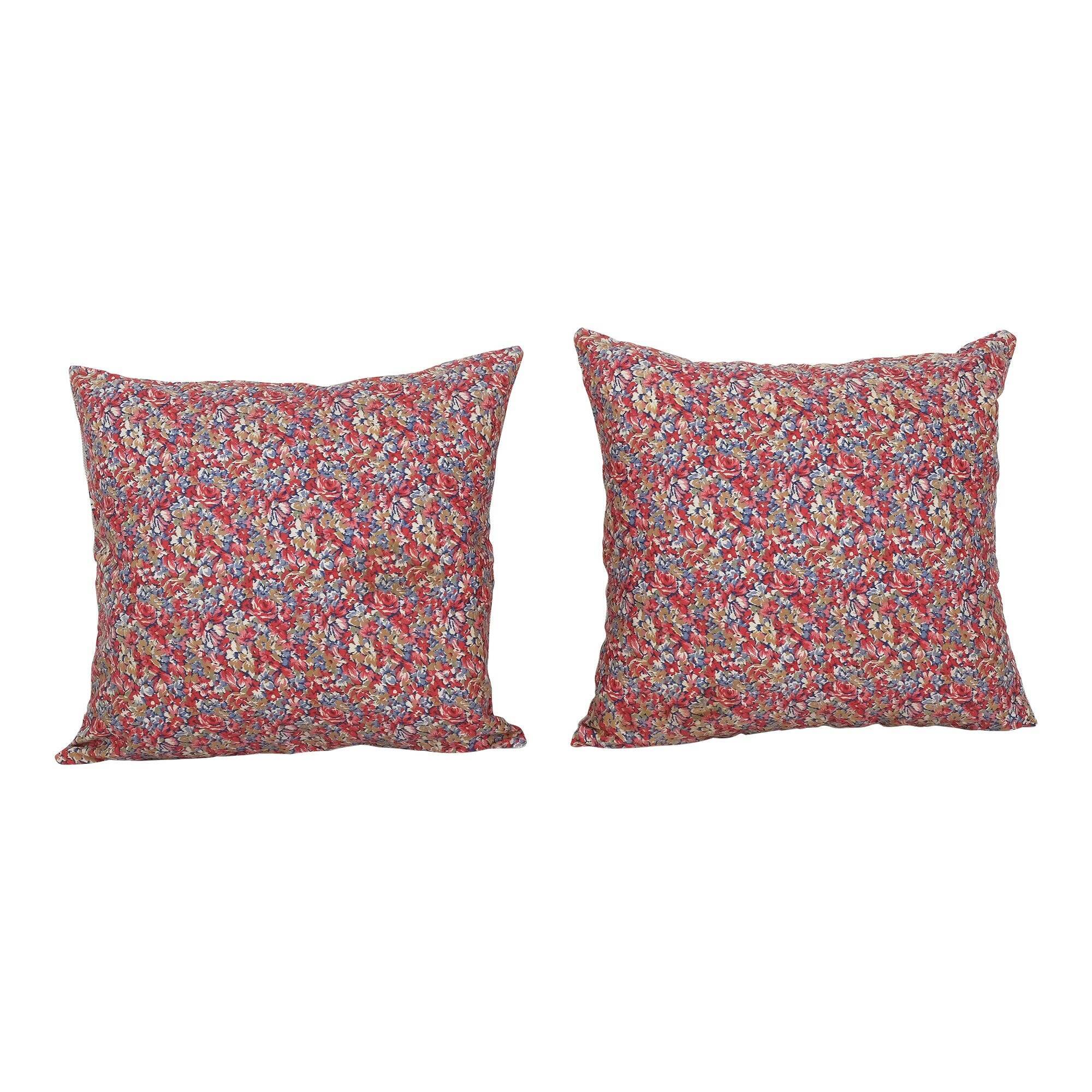 Set of 2 vintage Turkish cushion covers 48x46 cm