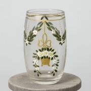Vase époque Art Nouveau décoré à la main