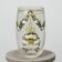 Art Nouveau vase hand-decorated