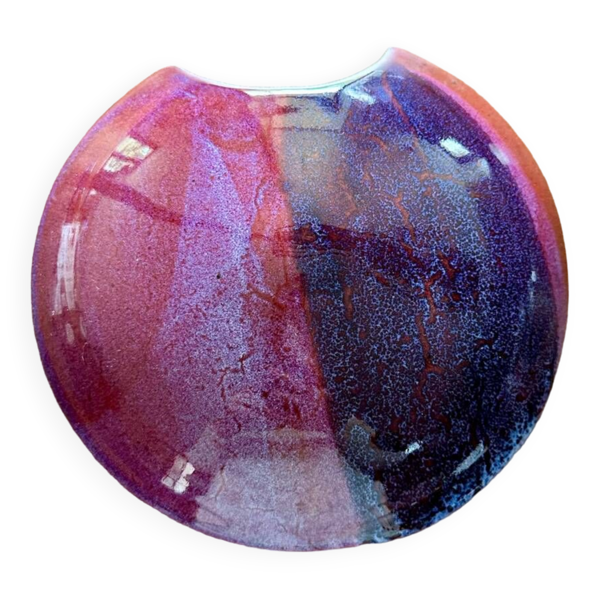 Vintage wall ceramic vase