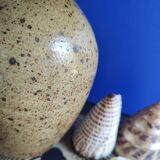 Pyrite stoneware lamp