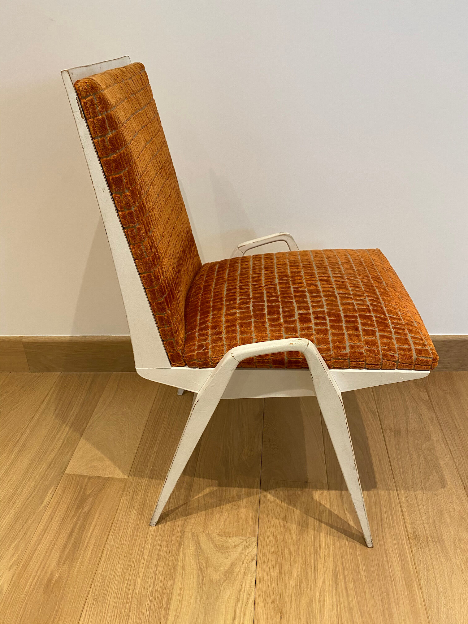 Set of 6 vintage wooden chairs