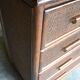 commode rotin et bambou années 70