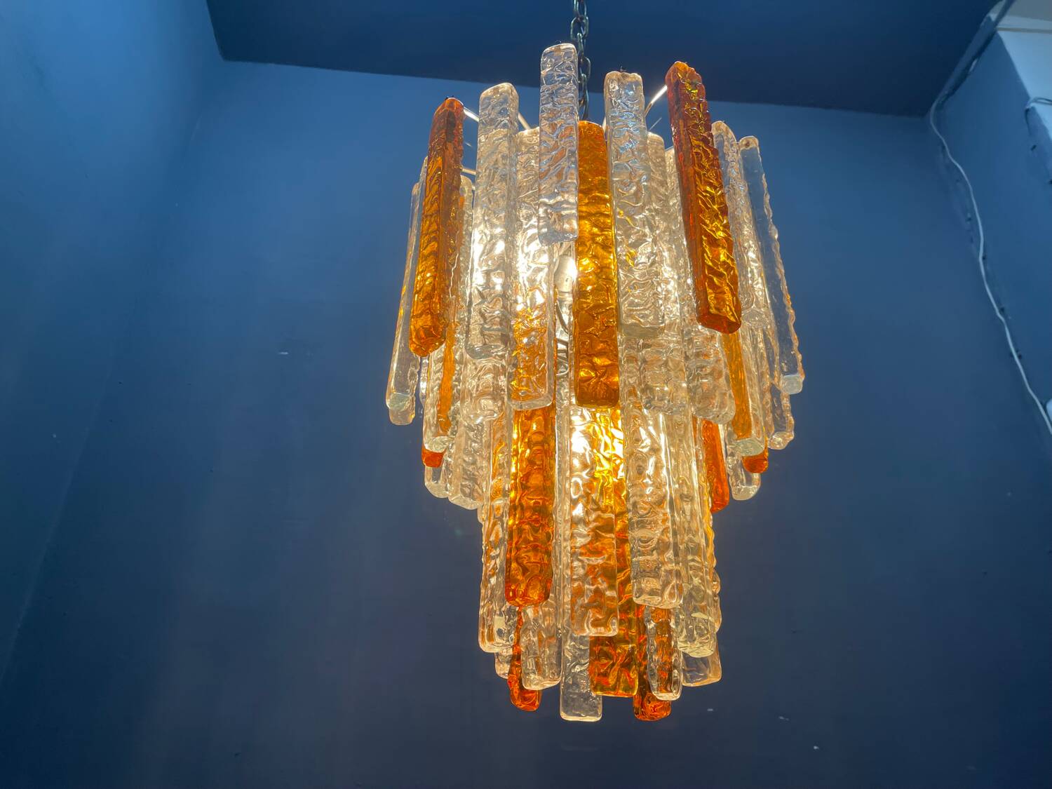Murano Glass Chandelier by Toni Zuccheri 