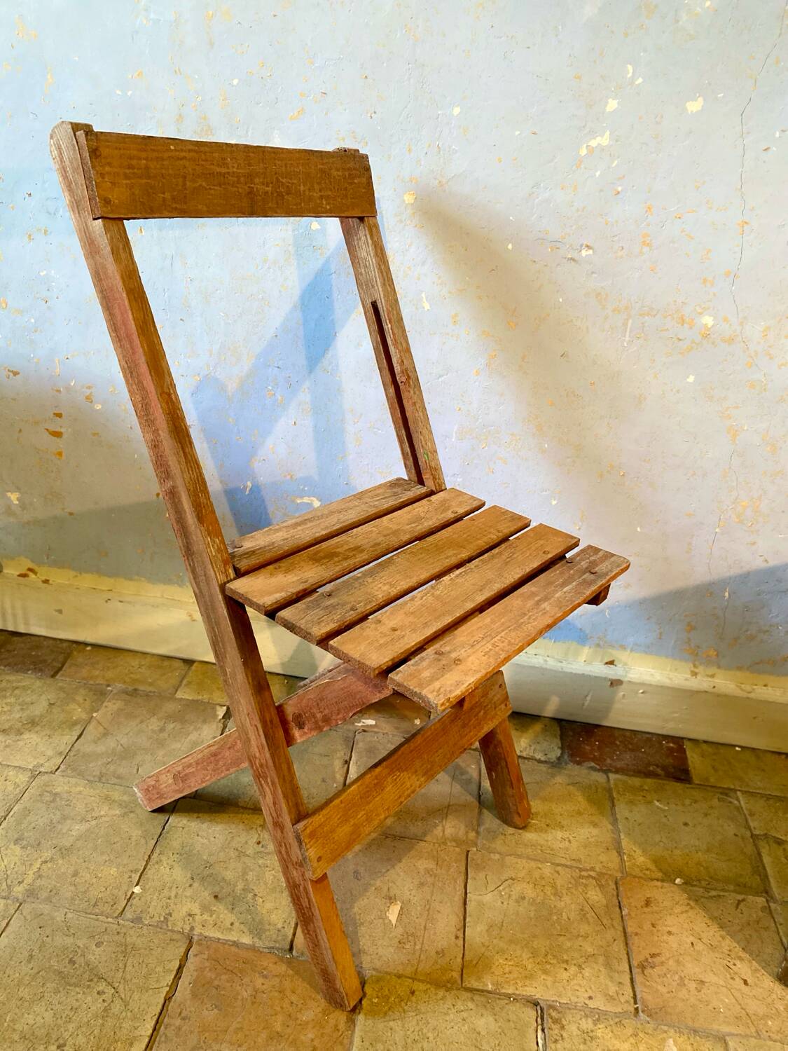 Chaise bois pliante