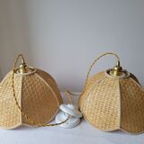 Duo of suspensions in rabane