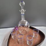 Carafe and glasses