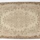 Beige Handknotted Oushak Rug sku 1105