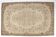 Tapis Oushak beige noué à la main sku 1105