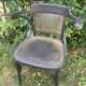 Curved wood office chair - Baumann