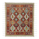 Handwoven Turkish Rustic 257 cm x 303 cm Multicolor Wool Carpet
