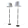 Pair of Model 163 Floor Lamps by Eskilstuna Elektrofabriks Aktiebolag – Sweden, late 1950s