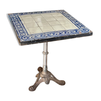 Vintage ceramic bistro table