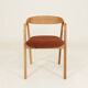 Solid oak dining chairs Set of 6