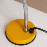 Small vintage yellow desk lamp