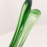 Centre de table en verre, allemagne, années 1970