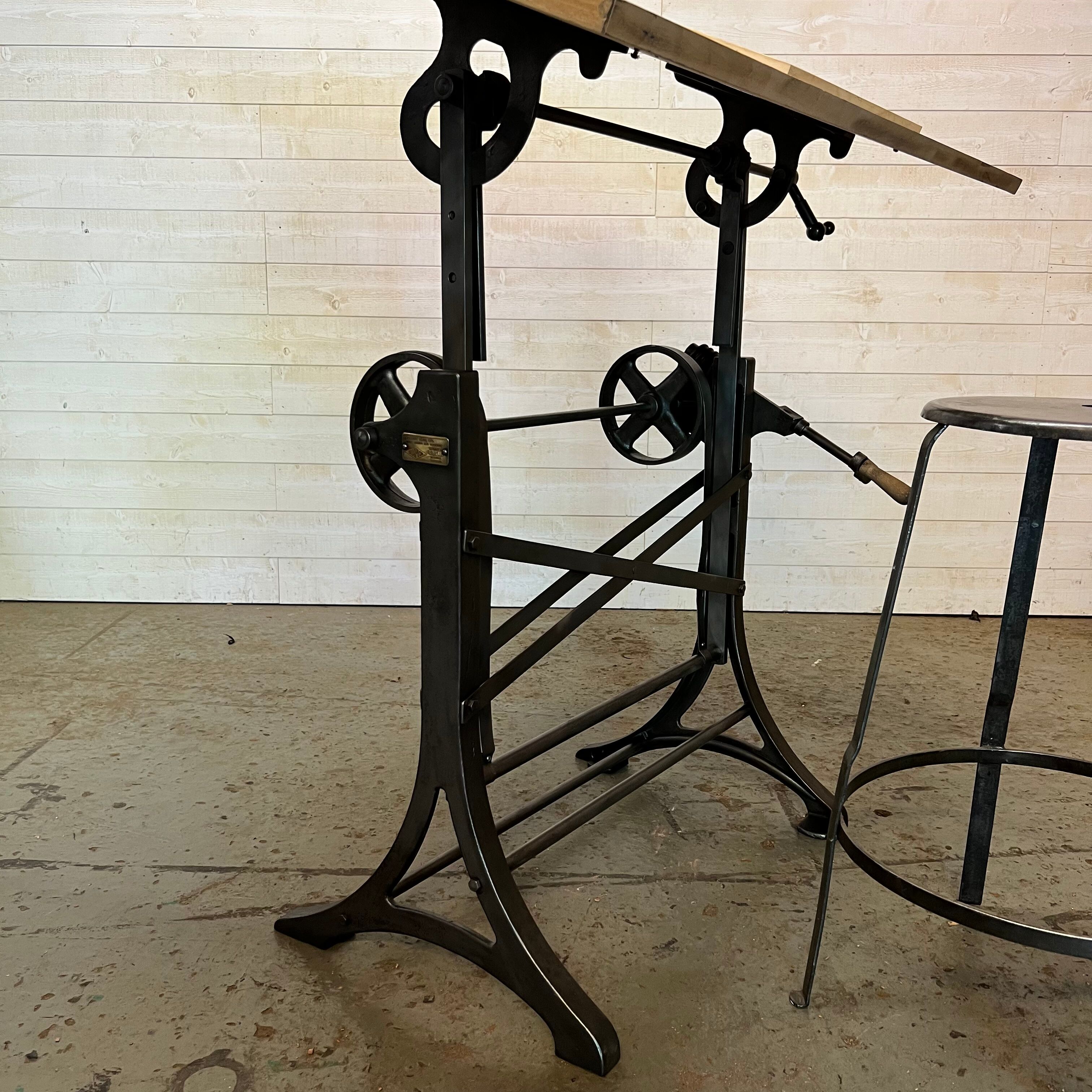 Drawing table Simplon Dargue Bros Ltd Halifax England 1930