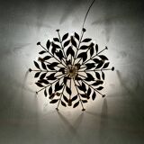 Flush Chandelier by Vereinigte Werkstätten Munich