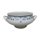 Sarreguemines tureen décor hazelnuts
