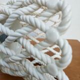White ceramic pendant lamp