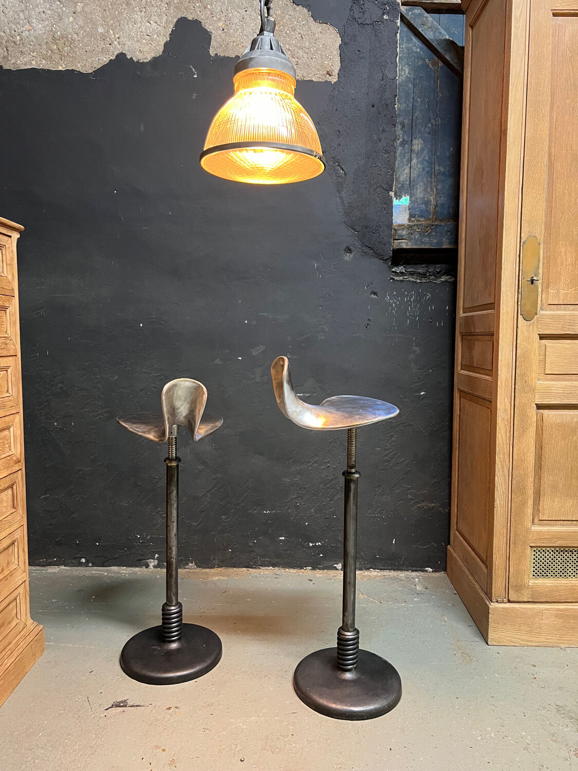 Tabouret de dentiste 1950