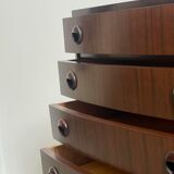 Danish Chest of Drawers in Rosewood by Kai Kristansen 1960s