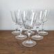 Lot verre à pied rétro vintage