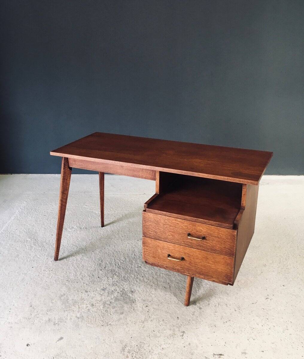 Modernist Reconstruction Writing Desk, France, 1950s