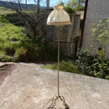 Lampadaire vintage à franges