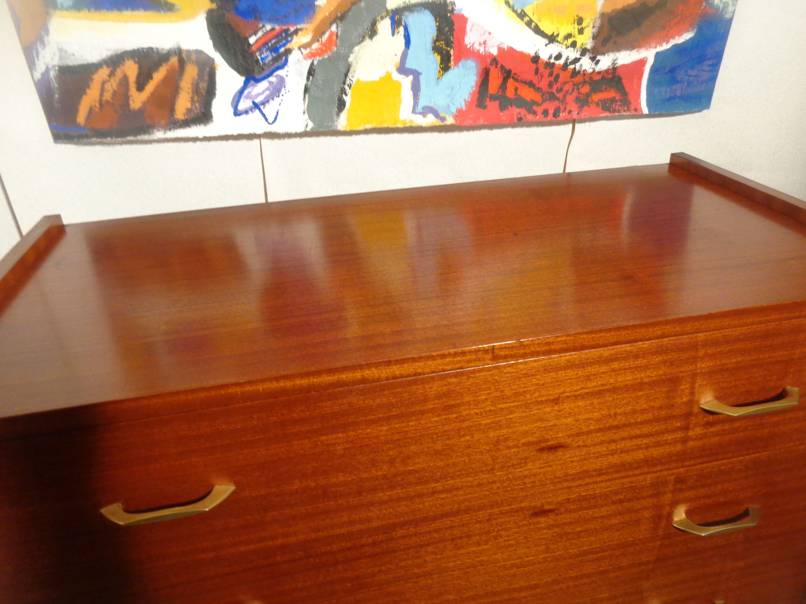 Chest of drawers vintage 60s teak