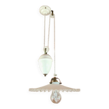 Opaline pendant light