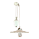 Opaline pendant light