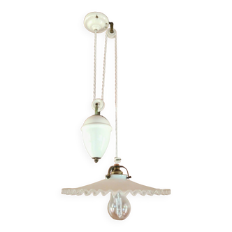 Opaline pendant light