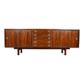 Enfilade en Palissandre de Rio Design Brésilien Vintage 1960