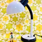 Light gray lamp of the 60s-70s articulated