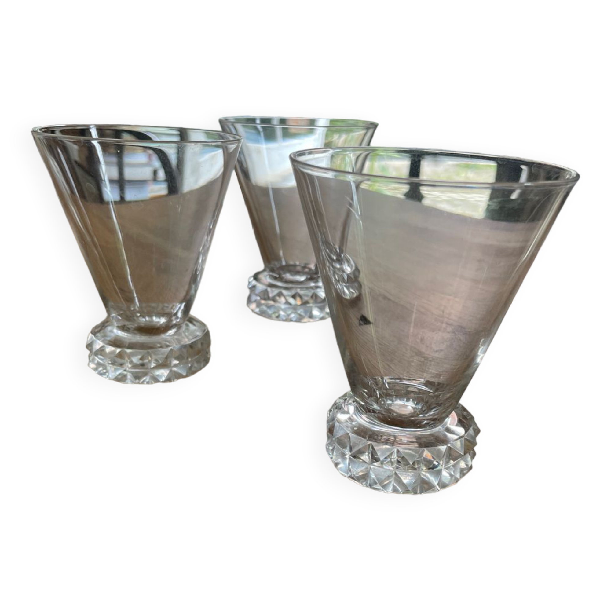 Saint Louis glass model Diamant J Bleichner