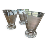 Saint Louis glass model Diamant J Bleichner