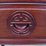 Mahogany console, 1970s