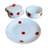 Set of 3 vintage serving dishes Scherzer Bavaria