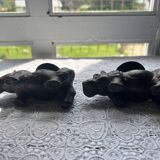 Pair of candle holders