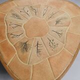 Table basse en céramique. Millésime - Années 60