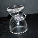 Vintage Portieux Molded Glass Chicken Egg Cup Easter Hen