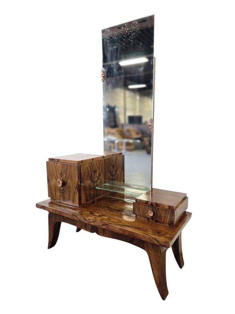 Armoire / coiffeuse avec miroir art déco